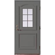 Leksandsdörren Sollerö Ytterdörr Cotswoldglas S 6000-N H (100x210cm)