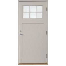 Leksandsdörren Smedby Ytterdörr Klarglas S 0502-Y50R H (100x210cm)
