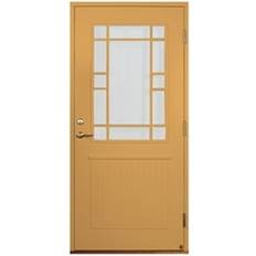 Leksandsdörren Källberget Ytterdörr Klarglas S 2040-Y20R V (100x200cm)