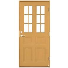 Leksandsdörren Edshult Ytterdörr Klarglas S 2040-Y20R H (90x210cm)