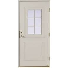 Leksandsdörren Hjortnäs Ytterdörr Cotswoldglas S 0502-Y50R H (90x200cm)