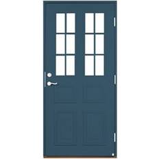 Leksandsdörren Edshult Ytterdörr Klarglas S 6020-B V (90x200cm)