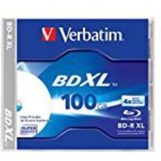 100 Go - Blu-ray Stockage Optique Verbatim BD-R XL 100 Go 4x surface imprimable par jet d'encre boîtier CD