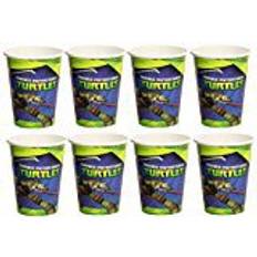 Birthdays Paper Cups Amscan Paper Cup Teenage Mutant Ninja Turtles 266ml 8-pack