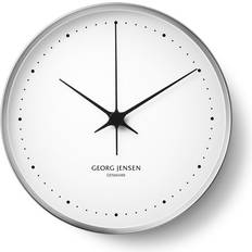 Georg Jensen Väggklockor Georg Jensen Koppel Grey/Silver/White Väggklocka 30cm