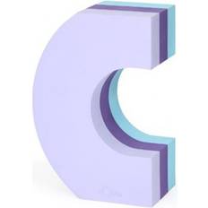 Skumbokstaver Bobles Tumbling Letter C