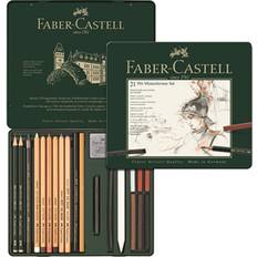 Blyanter set Faber-Castell PITT Monochrome Tin of 21