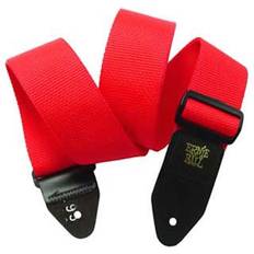 Blanco Correas Ernie Ball Polypro Strap Red