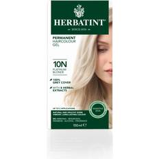Silver Permanent Hair Dyes Herbatint Permanent Herbal Hair Colour 10N Platinum Blonde 150ml