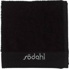 Södahl Comfort Gæstehåndklæde Sort (30x30cm)