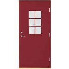 Leksandsdörren Helgås Ytterdörr Klarglas S 4050-R V (100x210cm)