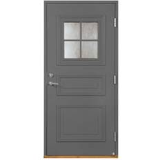 Leksandsdörren Rönnäs Ytterdörr Klarglas S 6000-N H (100x200cm)