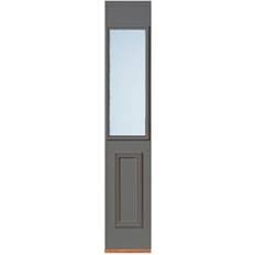 Leksandsdörren Hjortnäs Sidoljus Cotswoldglas S 6000-N V (30x200cm)