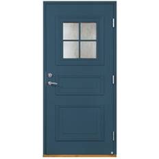 Leksandsdörren Rönnäs Ytterdörr Klarglas S 6020-B V (90x200cm)