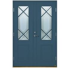 Leksandsdörren Klockaberg Ytterdörr Klarglas S 6020-B V (150x200cm)