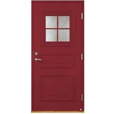Leksandsdörren Rönnäs Ytterdörr Klarglas S 4050-R V (90x210cm)