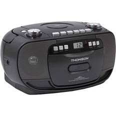 5.0 W Audio Systemen Thomson RK200CD Black Desktop Music Player