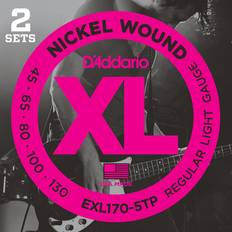 D'Addario EXL170-5TP Corde Basso 5 Corde