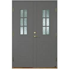 Leksandsdörren Västanvik Ytterdörr Cotswoldglas S 6000-N V (140x210cm)