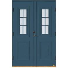Leksandsdörren Hjortnäs Ytterdörr Cotswoldglas S 6020-B V (130x200cm)