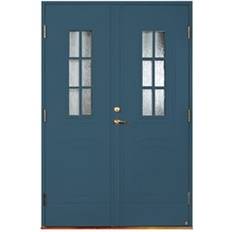 Leksandsdörren Solberga Ytterdörr Cotswoldglas S 6020-B V (150x210cm)