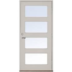 Leksandsdörren Sundnäs Ytterdörr Klarglas S 0502-Y50R V (90x200cm)