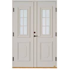 Leksandsdörren Hjortnäs Ytterdörr Cotswoldglas S 0502-Y50R V (150x210cm)
