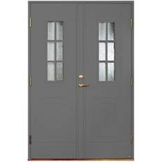 Leksandsdörren Solberga Ytterdörr Cotswoldglas S 6000-N H (130x210cm)