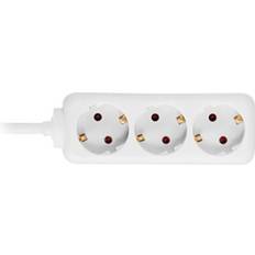 Deltaco Stekkerdozen Deltaco 3 Socket Power Strip