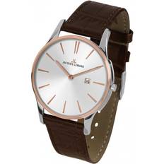 Jacques Lemans 1-1936F, Quartz, 40mm, 10ATM Marron