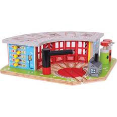 Train Track Extensions Bigjigs Five Way Engine Shed