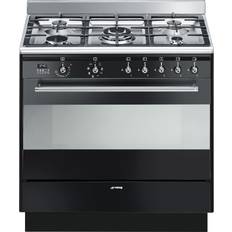 Smeg 90cm Cookers Smeg SUK91MBL9 Black