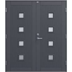 Diplomat Nike Ytterdörr Klarglas S 6502-B H (150x210cm)