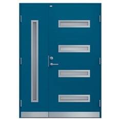 Diplomat Minnah Ytterdörr Klarglas S 5030-R90B H (150x210cm)