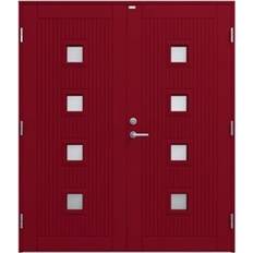 Diplomat Nike Ytterdörr Klarglas S 5040-R, S 0502-Y V (150x200cm)