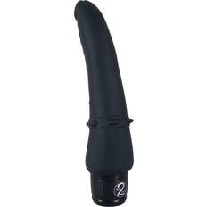 You2Toys Vibrador anal clásico de silicona negro Negro