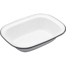 KitchenCraft Pie Dishes KitchenCraft Living Nostalgia Enamel Oblong Pie Dish 20 cm