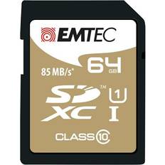 Emtec 64GB SDXC CL.10 Gold Plus 85Mb/24Mb U1