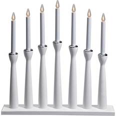 Måseskär adventsljusstake Markslöjd Måseskär White Adventsljusstake 49cm