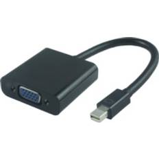 MicroConnect Mini DisplayPort - VGA Adapter M-F