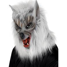 Maskers Smiffys Weerwolf halloween verkleedmasker enge dieren masker volwassenen