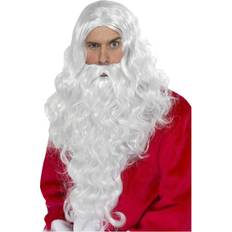 Smiffys Parrucca Barba Lunga da Babbo Natale