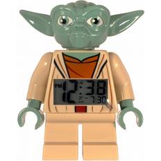 Beige Decoraciones Interiores LEGO Star Wars Yoda Alarm Clock