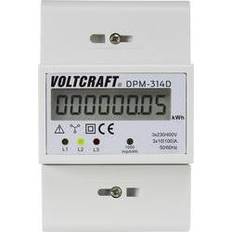 IP54 Compteurs de Consommation d'Énergie Voltcraft Compteur dénergie triphasé DPM-314D numérique 100 A conformité MID: non 1 pc(s)