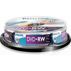 Dvd rw 4.7gb Philips Sojadrink Campina plantaardig pak 1 liter