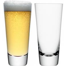 LSA International Madrid Beer Glass 60cl 2pcs