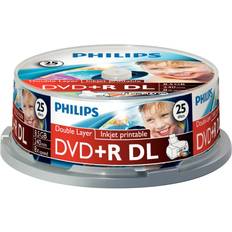 Dvd r Philips DVD R DR8I8B25F/00, DVD R, 25 kpl, 8,5 GB