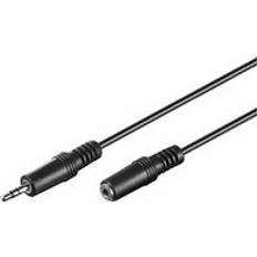 3.5mm audio extension MicroConnect 3.5mm - 3.5mm M-F 2m