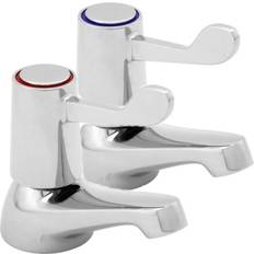 Chrome Basin Taps Deva Lever DLT101 Chrome