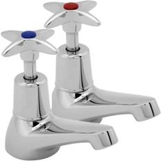 Deva Bath Taps & Shower Mixers Deva Cross 182X Chrome